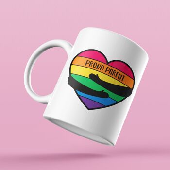 Fier parent - Tasse câlin arc-en-ciel 4