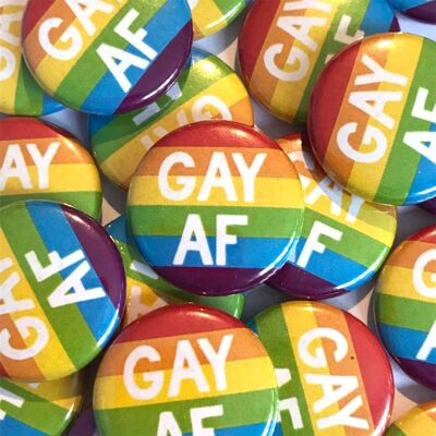 Gay AF-Abzeichen