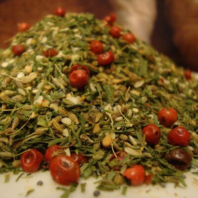 Mélange FRAICHEUR pour les Salades et le Poisson (le sachet de 500grs)