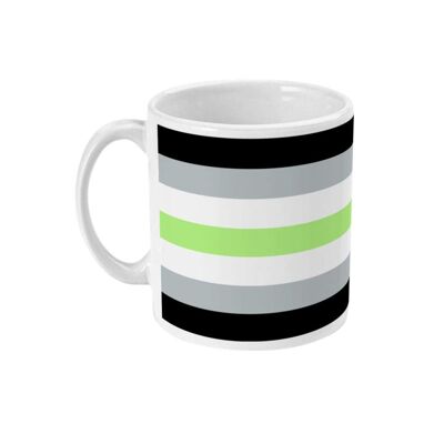Agender Pride Flag Coffee Mug