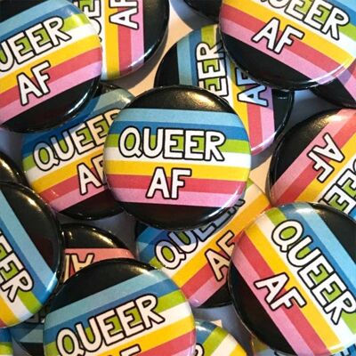 Queer AF-Abzeichen