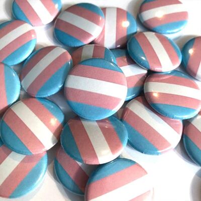 Distintivo della bandiera dell'orgoglio transgender