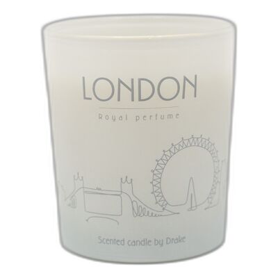 Scented vegetable wax candle - City - London