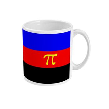 Tasse à café drapeau de la fierté polyamour 4