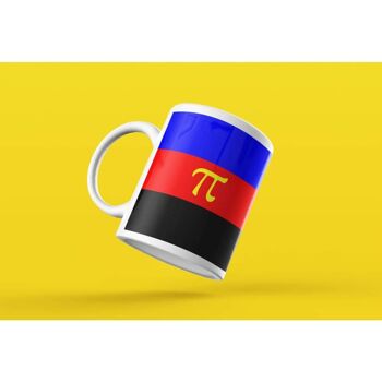 Tasse à café drapeau de la fierté polyamour 5