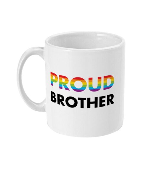 Proud Brother - Rainbow Flag Mug