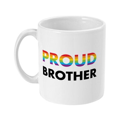 Stolzer Bruder – Tasse mit Regenbogenfahne