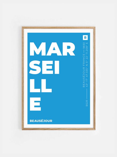 AFFICHE MARSEILLE