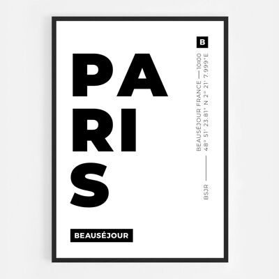 AFFICHE PARIS