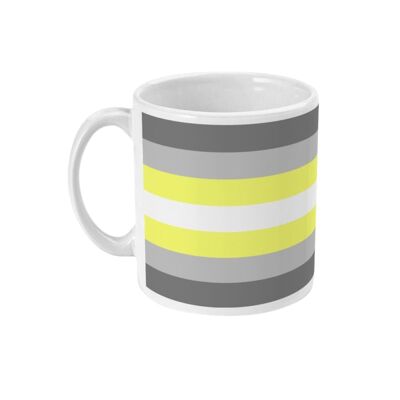 Taza De Café Bandera del Orgullo Demigender