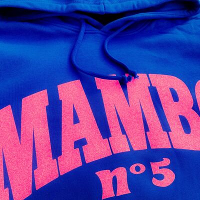 Glittery mambo fleece hoodie