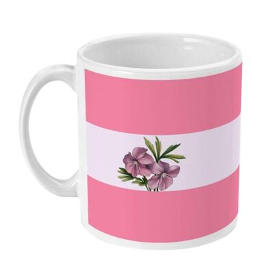 Taza De Café Bandera del Orgullo Sáfico