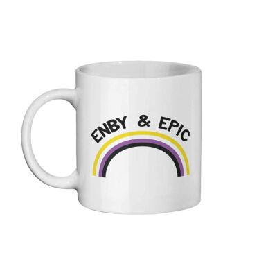 Taza de café Enby y Epic