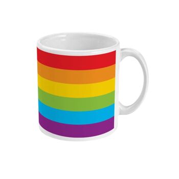Tasse à café drapeau arc-en-ciel de la Gay Pride 4