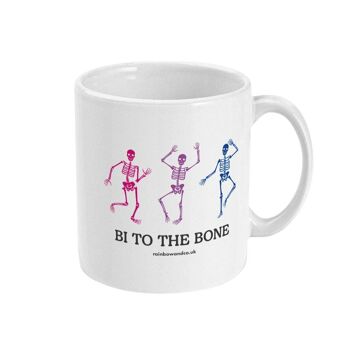 Tasse à café squelette Bi à l'os 4