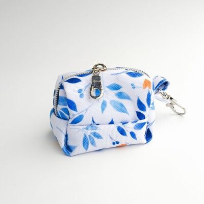Poop Bag for Dogs: Blueheart with blue foliage