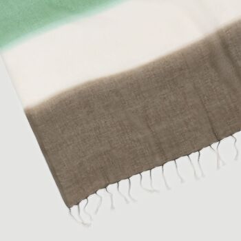Écharpe Tie Dye en coton biologique Produit du commerce équitable 5