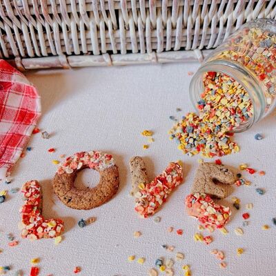 Amore - Set di biscotti con lettere
