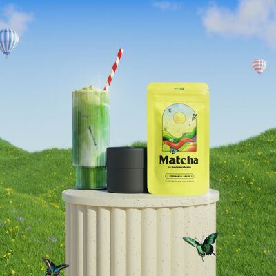 Ceremonial grade matcha tea from SummerRain (35g, 500g)