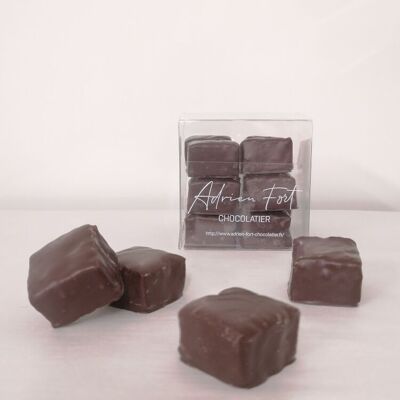 Marshmallows aus dunkler Schokolade 70 %