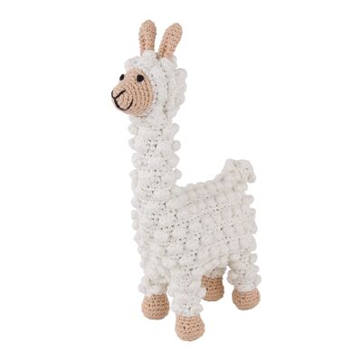 Peluche llama LUKE de ganchillo