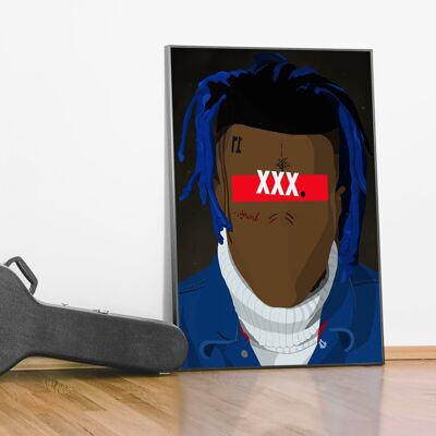 Affiche XXX Tentacion - 30X40 cm