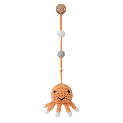 Crocheted play arch pendant octopus LEGGY (3in1)