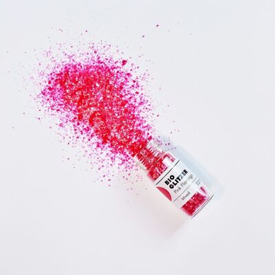 GLITTER ORGANICI | EDIZIONE NEON | FENICOTTERO ROSA | 5 GRAMMI