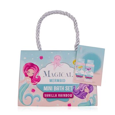 Set de baño MÁGICO UNICORNIO Y SIRENA en bolsa de regalo