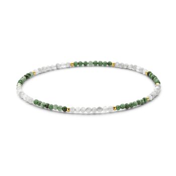 Bracelet CO88 avec perles & pierres de couleurs 2mm 1