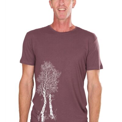 Ecovero Shirt Men Mulberry Purple Birch
