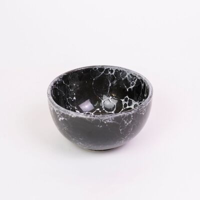 Ciotola in ceramica Ø14 cm / Nero - Ebano