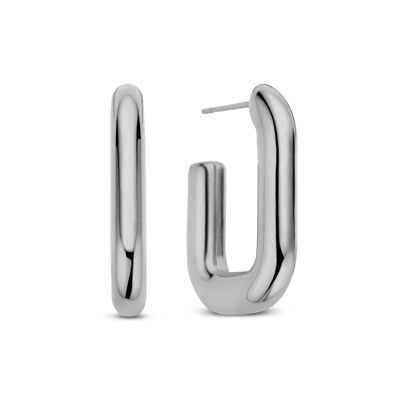 CO88 Open Rectangle Stud Earrings