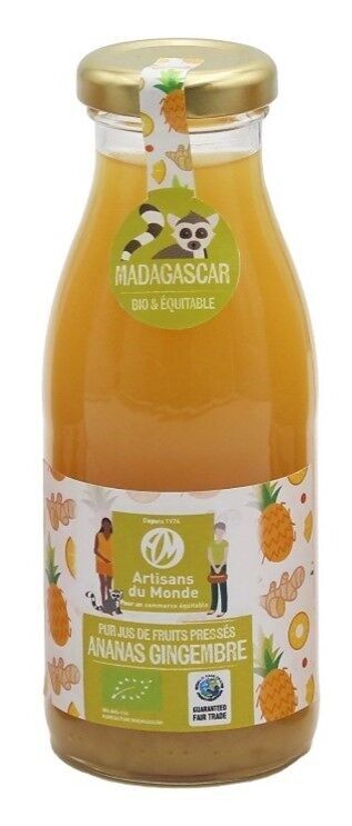 Madagaskar-Ananas-Ingwer-Saft, 25 cl