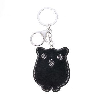 Pendentif ours en fausse fourrure 2