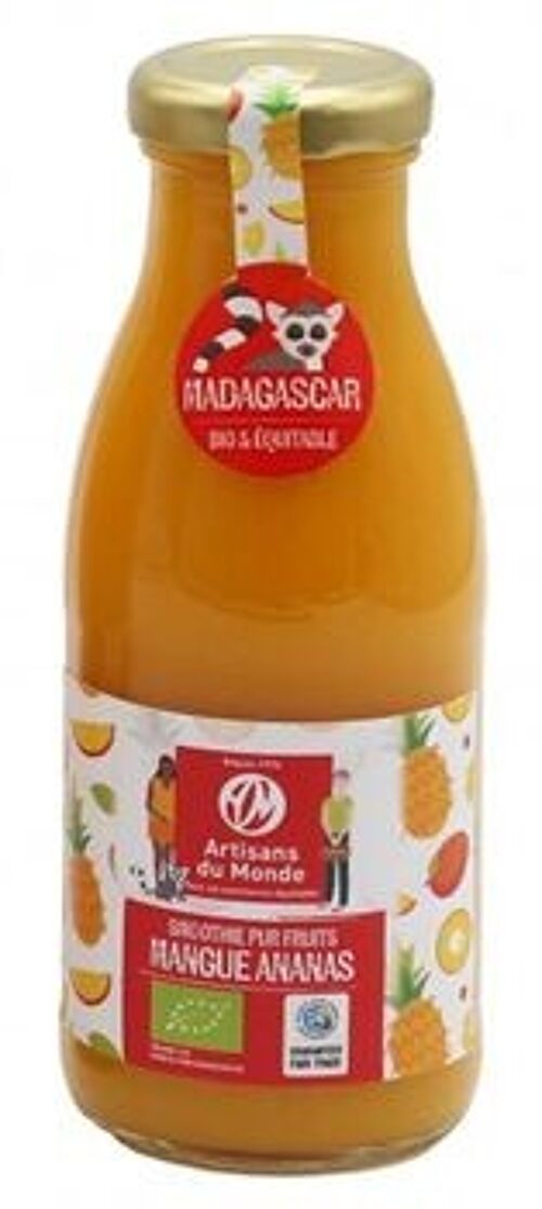 Smoothie de Madagascar Mangue Ananas, 25cl