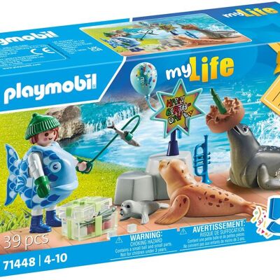 Playmobil 71448 - Breeder And Arctic Animals