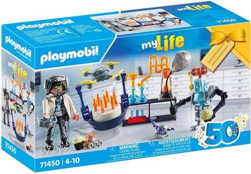 Playmobil 71450 - Chercheurs Et Robots