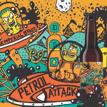 Bière Petrol Attack ! - Imperial Stout 33CL 2