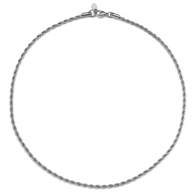 CO88 collar cadena cuerda 3mm 40+5cm