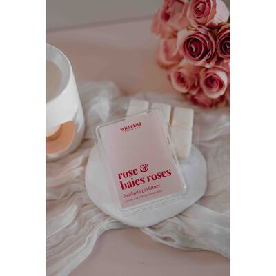 "ROSE & BAIES ROSES" 6 Fondants parfumés