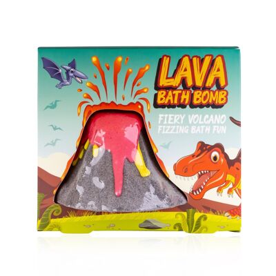 Bath bomb DINOPARK ADVENTURE in volcano shape