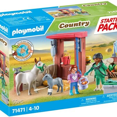 Playmobil 71471 - Veterinario y Animales de Granja