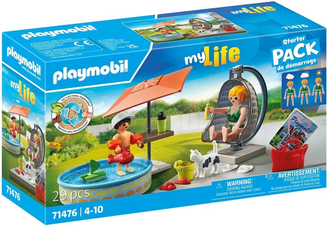 Playmobil 71476 - Mamá y Niño con Silla Colgante