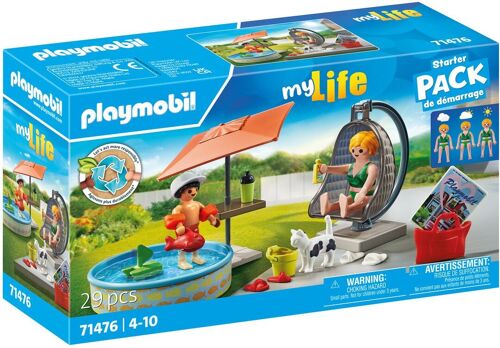 Playmobil 71476 - Maman Et Enfant Avec Fauteuil Suspendu
