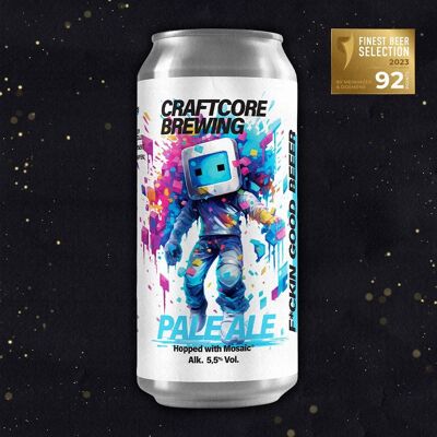 Pale Ale - Craft Beer with Mosaic Hops - 0.44L can