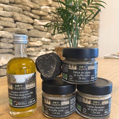 XL Valentine's Day Discovery Pack 4 Organic Black Truffle Products