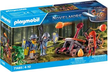 Playmobil 71485 - Chevaliers Et Catapulte Novelmore