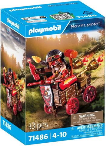 Playmobil 71486 - Kahboom Et Véhicule De Course Novelmore