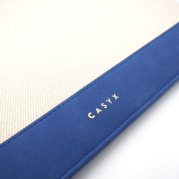 Housse ordinateur - Taille 14" - Gamme Atelier CANVAS - Couleur Persian Bleue 2